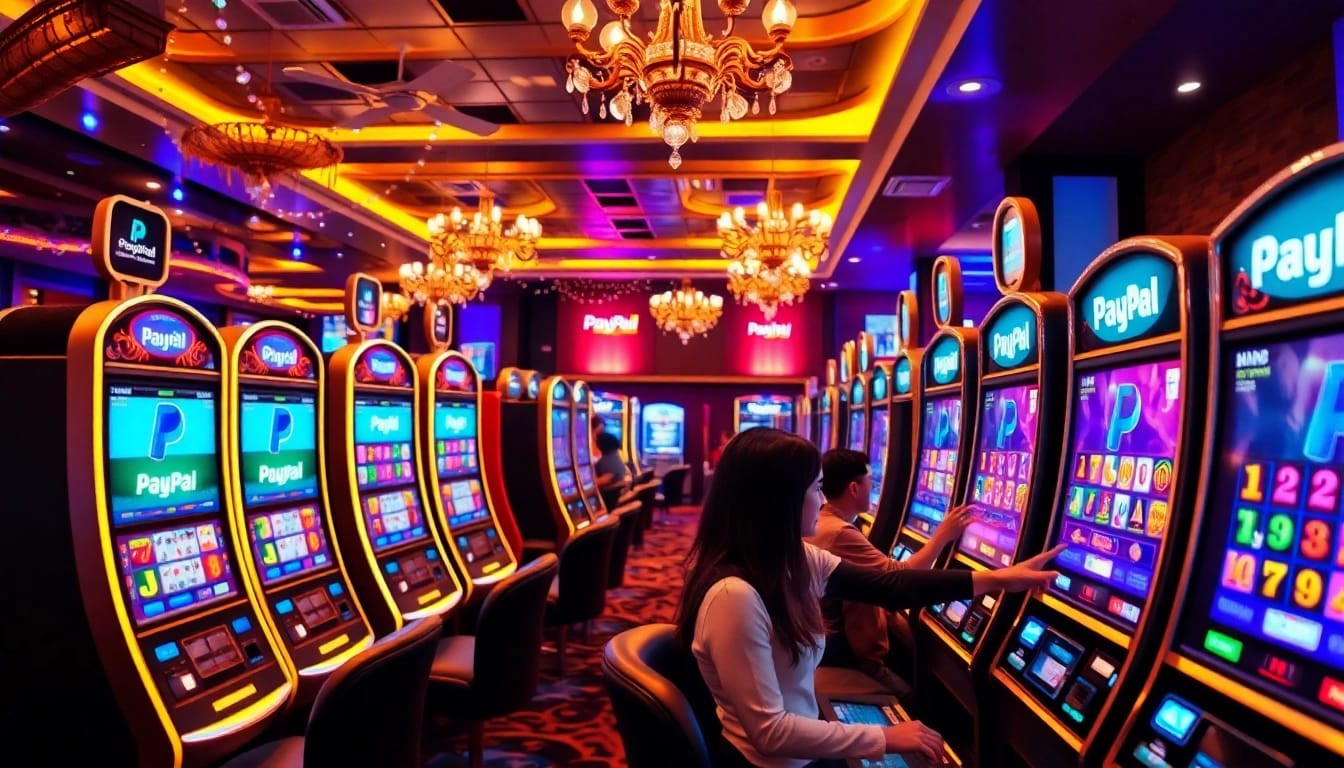 Experience casinos ohne deutsche lizenz paypal with vibrant slot machines and engaging environments.