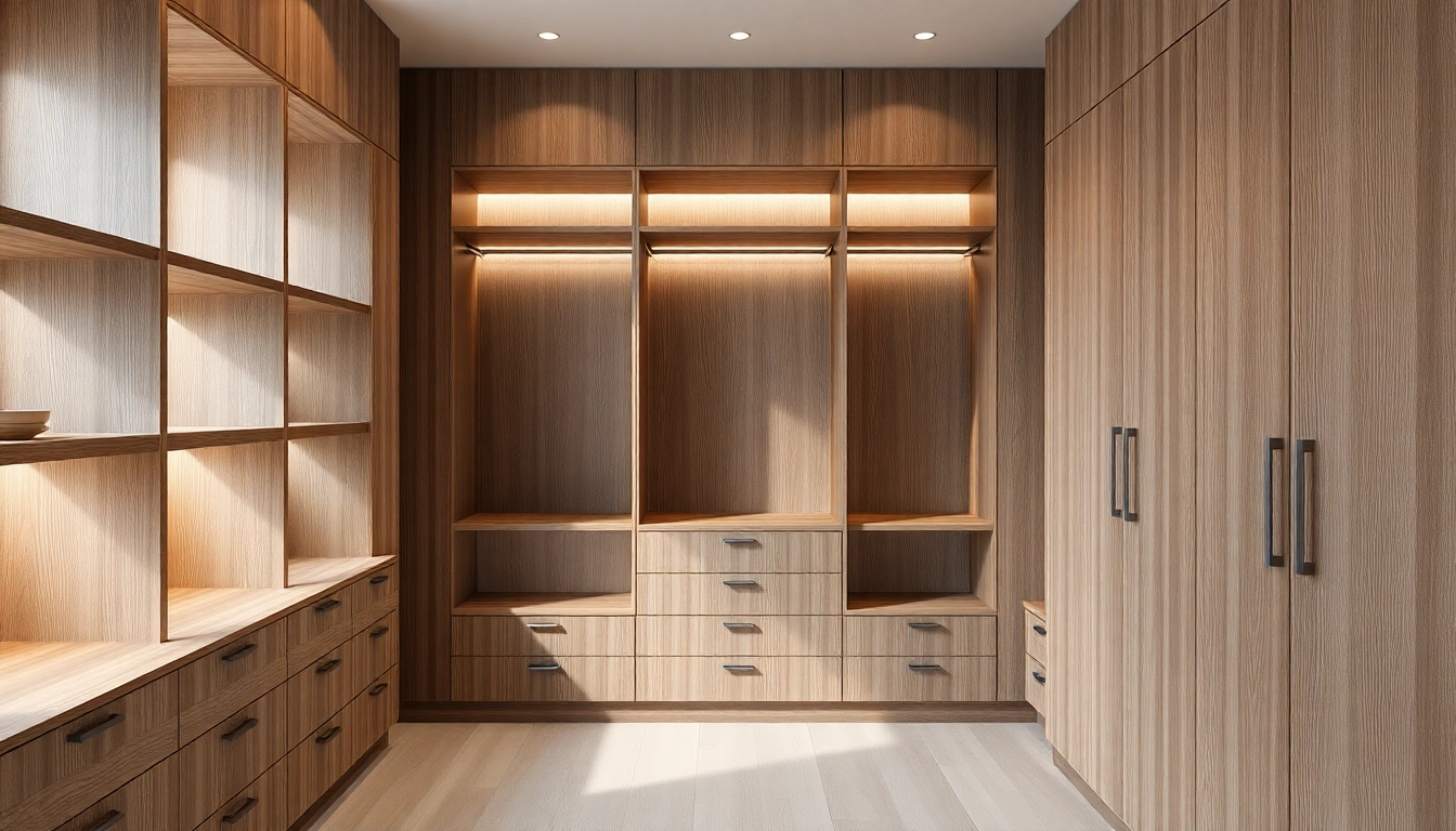 Showcase of Premium kleiderbügel featuring luxurious wooden texture and modern design aesthetics.