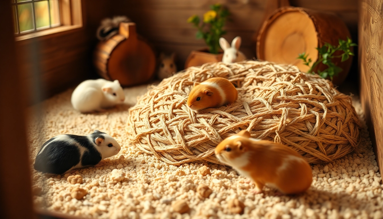 Nagermatte als gemütliche Unterlage für Nagetiere in einem einladenden Umfeld.