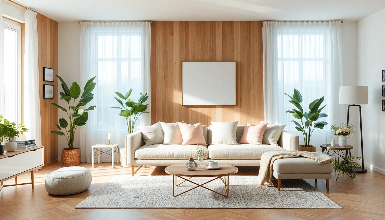 Gestalte dein Zuhause mit einzigartiger Raumgestaltung durch harmonische Farben und elegante Möbel.