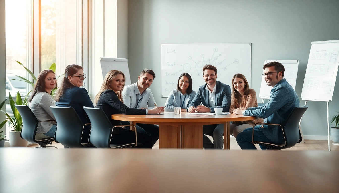 Professionelle Mitarbeiter bei der Personalvermittlung im Büro, die Lebensläufe durchsehen.