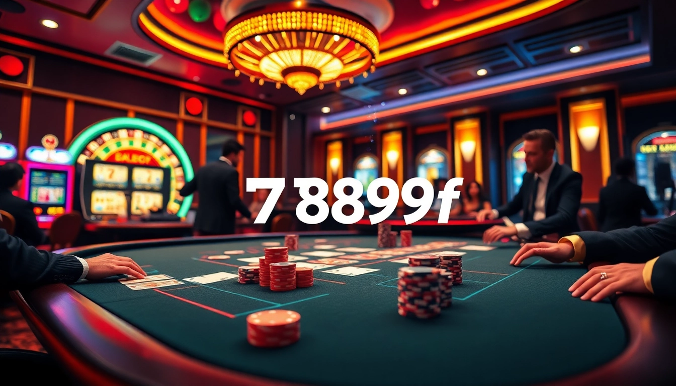 Experience the thrill of high-stakes poker at 789f casino, featuring dynamic gameplay and luxurious ambiance.